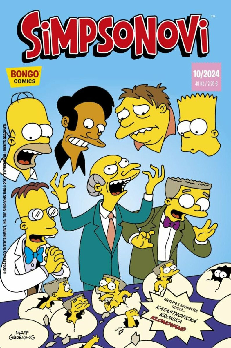Simpsonovi 10/2024 - kniha z kategorie Komiksy