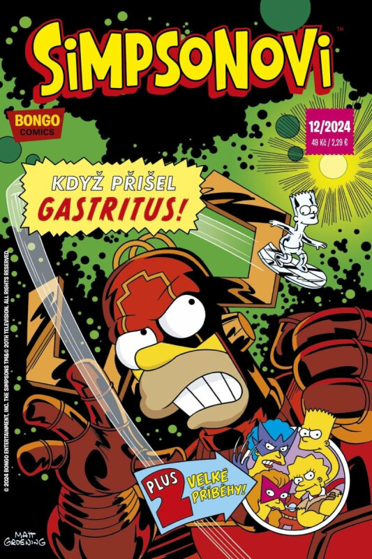 Simpsonovi 12/2024 - kniha z kategorie Komiksy