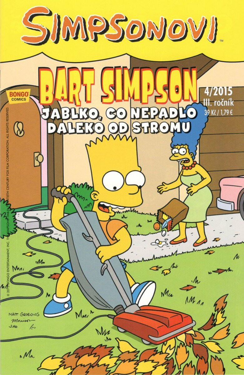 Simpsonovi - Bart Simpson 04/15 - Jablko, co nepadlo daleko od stromu