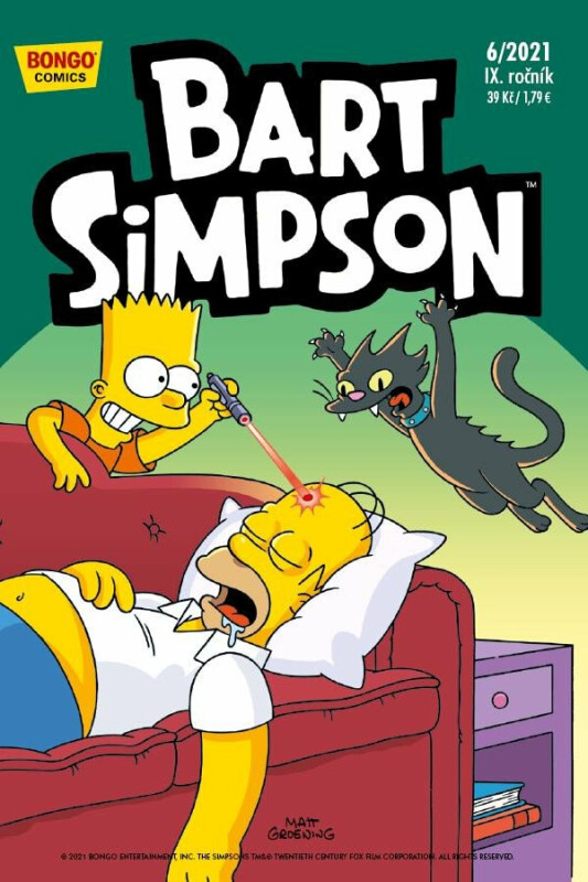 Simpsonovi - Bart Simpson 6/2021