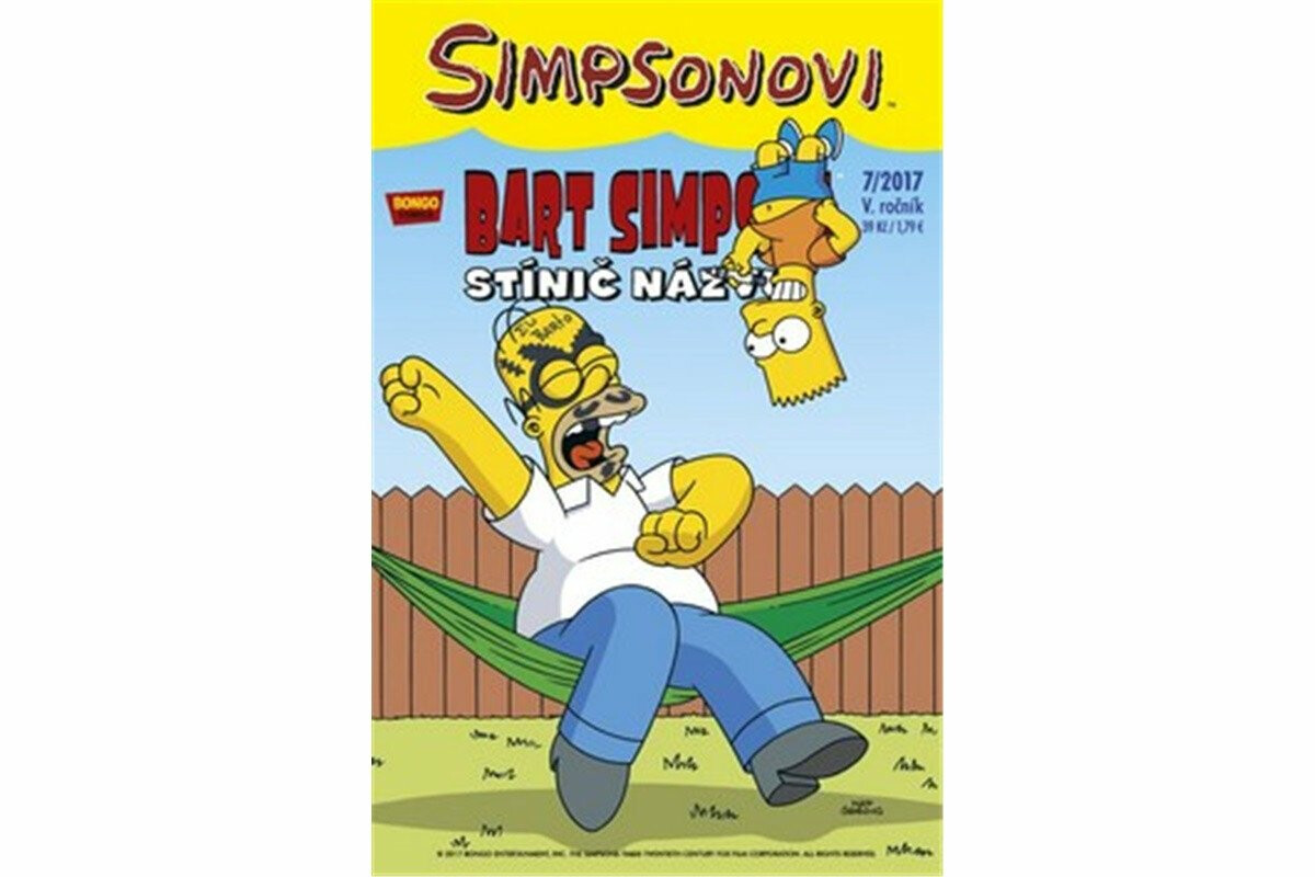 Simpsonovi - Bart Simpson 7/2017 - Stínič názvu - Matt Groening