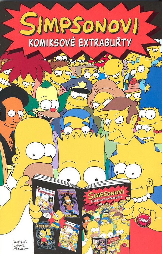 Simpsonovi Komiksové extrabuřty