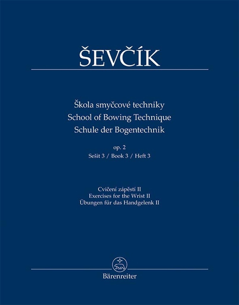 Škola smyčcové techniky op. 2, sešit 3