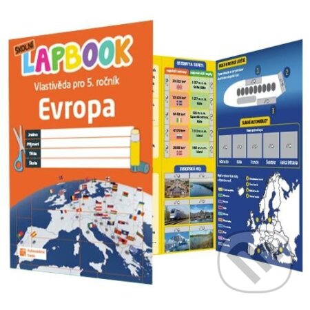 Školní lapbook: Evropa - kniha z kategorie 1. stupeň