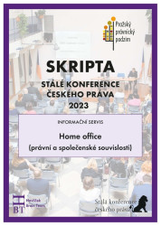 Skripta SKČP Home Office ((právní a společenské souvislosti)) - kniha z kategorie Právo