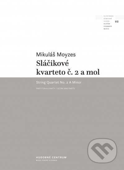 Sláčikové kvarteto č. 2 a mol (Noty)