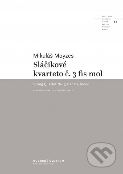Sláčikové kvarteto č. 3 fis mol (Noty)