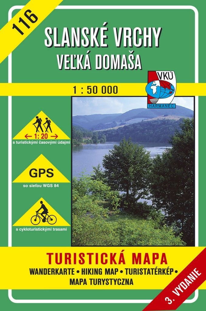 Slanské vrchy Veľká Domaša 1 : 50 000