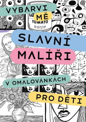 Slavní malíři v omalovánkách pro děti - kniha z kategorie Omalovánky