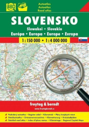 Slovensko 1:150 000 1:4 000 000 (Autoatlas)