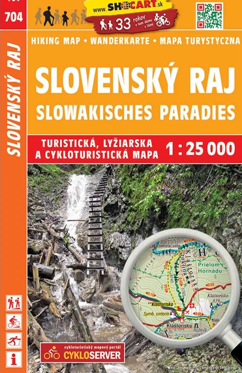 Slovenský raj 1:25 000