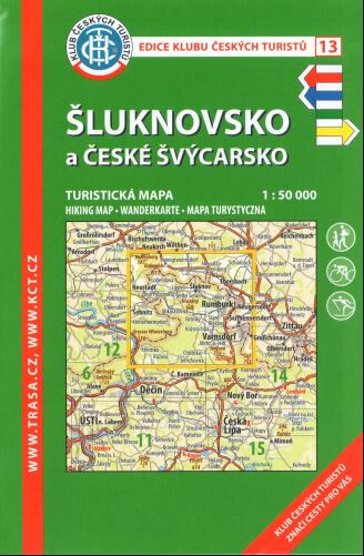 Šluknovsko a České Švýcarsko 1.50 000 (Turistická mapa) - kniha z kategorie Mapy