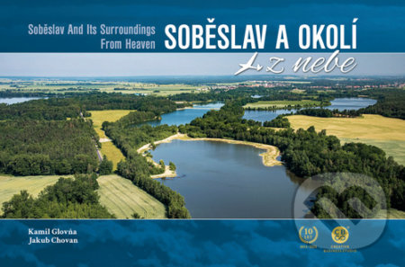 Soběslav a okolí z nebe