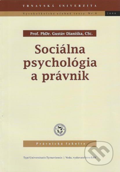 Sociálna psychológia a právnik