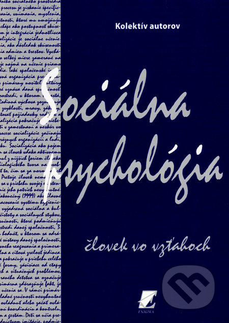 Sociálna psychológia (Človek vo vzťahoch)