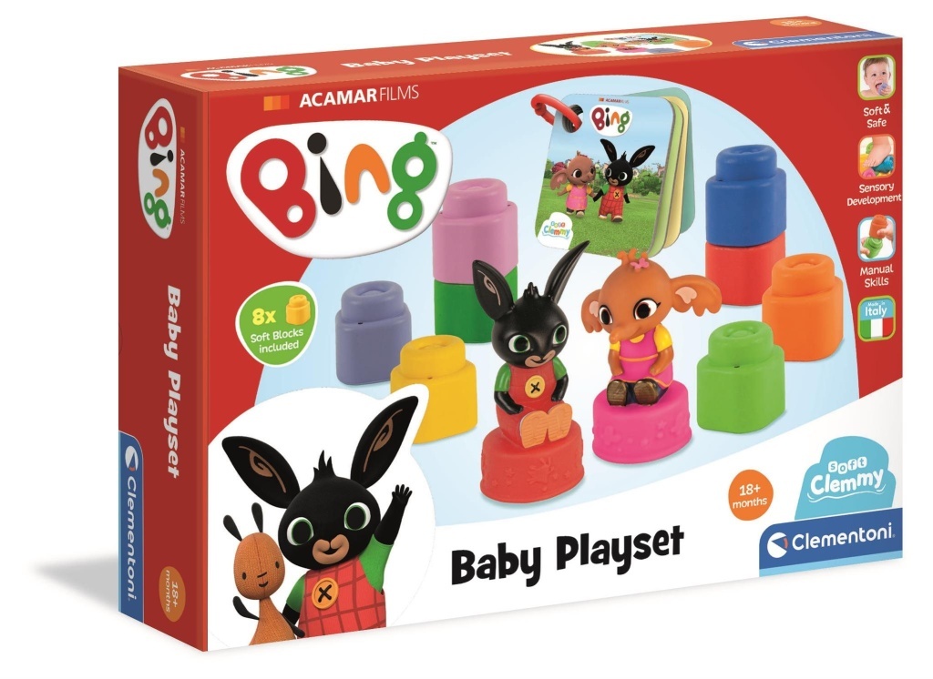 Soft Clemmy Hrací sada Bing