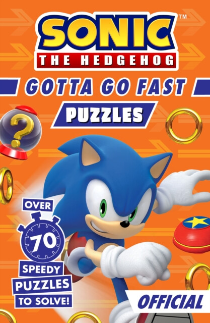 Sonic the Hedgehog Gotta Go Fast Puzzle Book - Sonic The Hedgehog