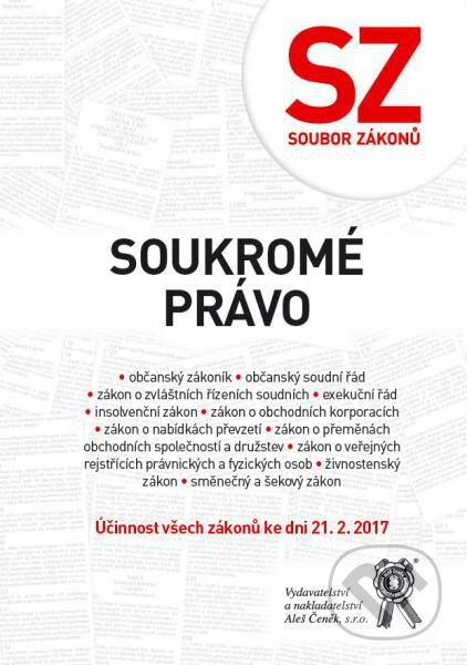 Soubor zákonů. Soukromé právo