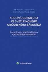 Soudní judikatura ve světle nového občanského zákoníku - Komentovaný rejstřík judikatury a její použití pro rekodifikaci