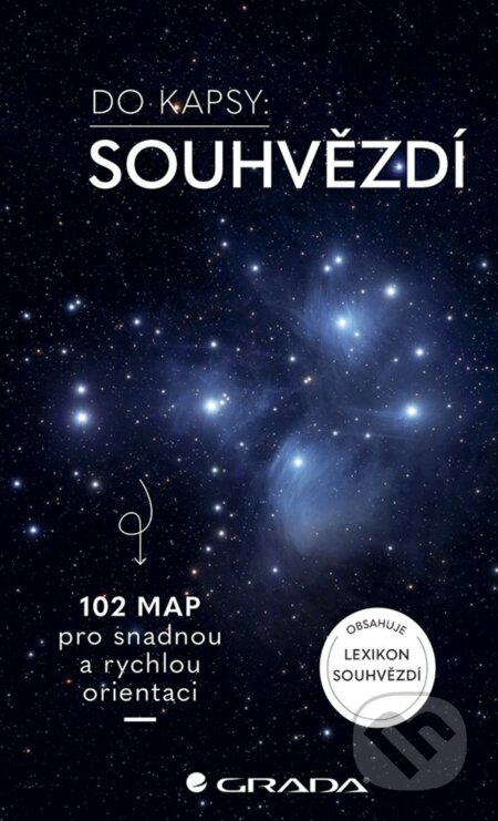 Souhvězdí - Do kapsy (102 map hvězdné oblohy)