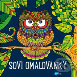 Soví omalovánky