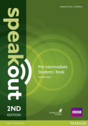 Speakout 2nd Edition Pre-Intermediate (Students´ Book w/ DVD-ROM Pack) - kniha z kategorie Gymnázia