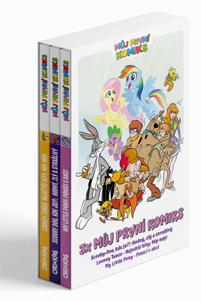 Speciální balíček: 3x Můj první komiks (Looney Tunes, Scooby-Doo, My Little Pony)