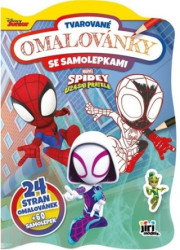 Tvarované omalovánky: Spidey (se samolepkami) - kniha z kategorie Omalovánky