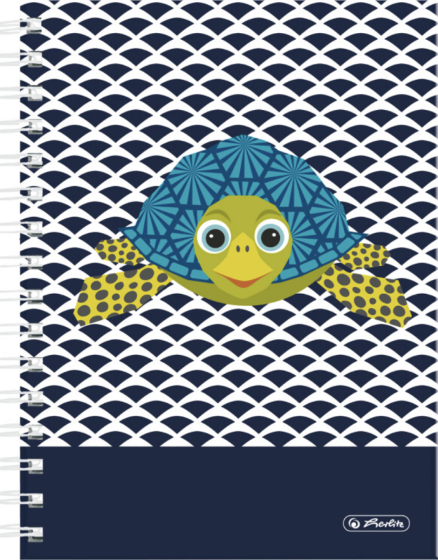 Spirálový blok A5, čtvereček, Cute animals