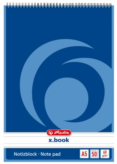 Spirálový blok A5 linkovaný