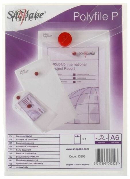 Spisové desky A6 s drukem