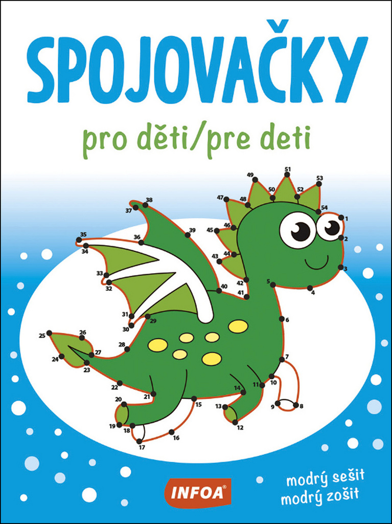 Spojovačky pro děti/pre deti (modrý sešit)