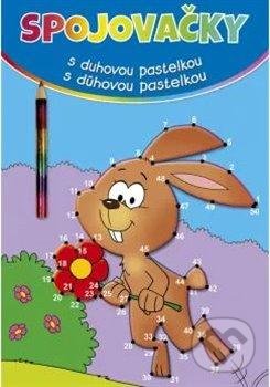 Spojovačky s duhovou pastelkou