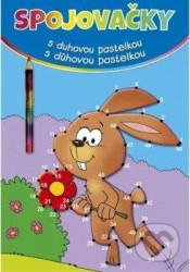 Spojovačky s duhovou pastelkou