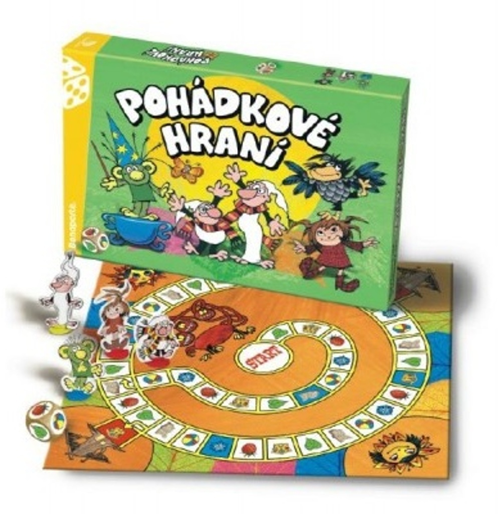 Společenská hra Pohádkové hraní Večerníček