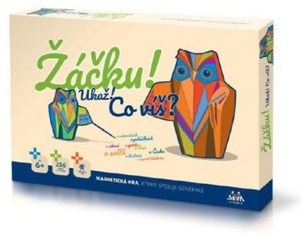 Společenská hra Žáčku! Ukaž!, co víš? (magnetická)