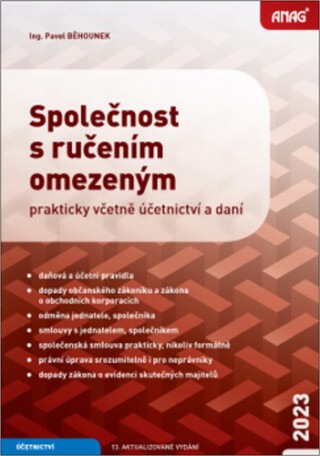 Společnost s ručením omezeným – prakticky včetně účetnictví a daní