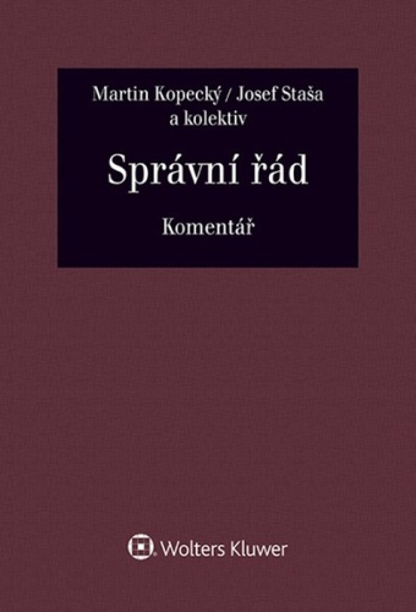 Správní řád (Komentář)