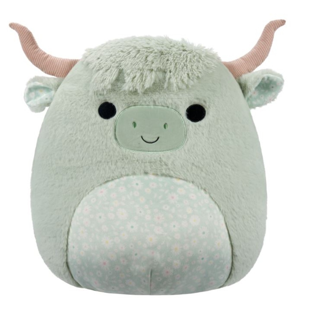 Squishmallows Fuzzamallows Náhorní skot Iver
