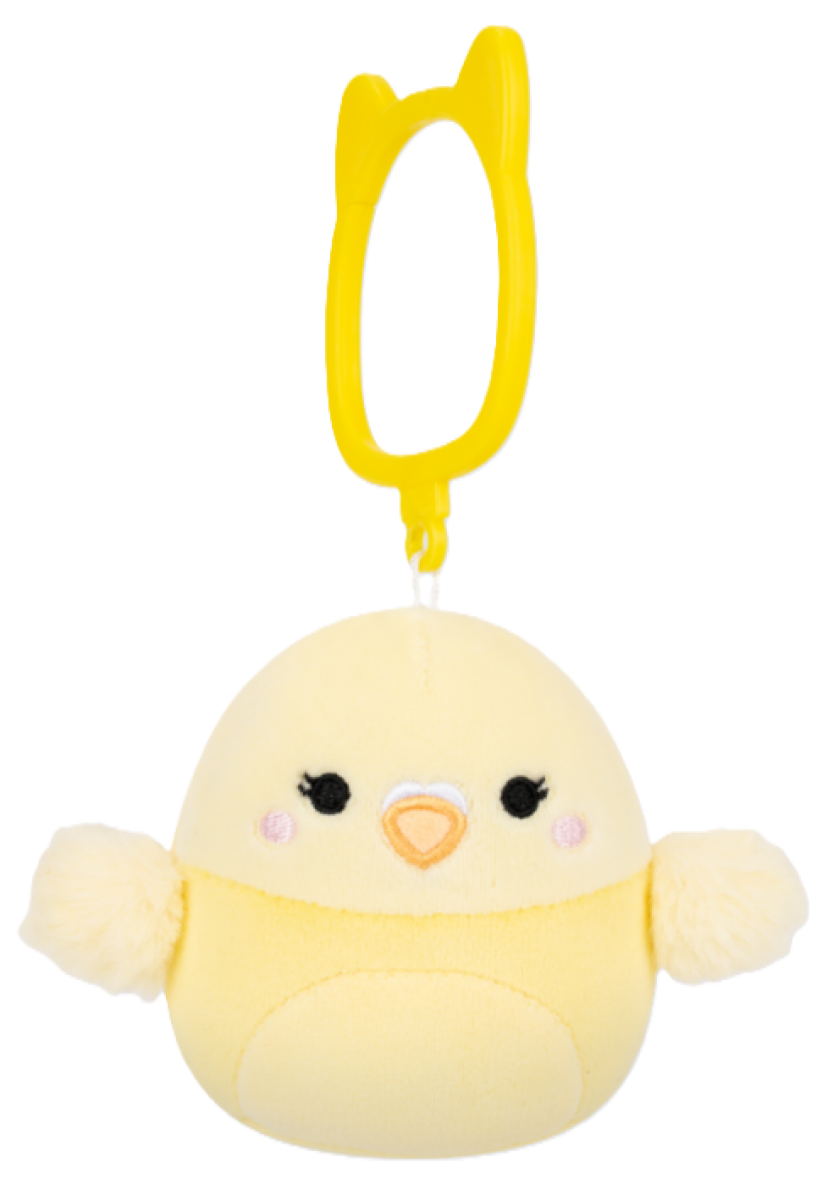 SQUISHMALLOWS Klíčenka Žlutá andulka