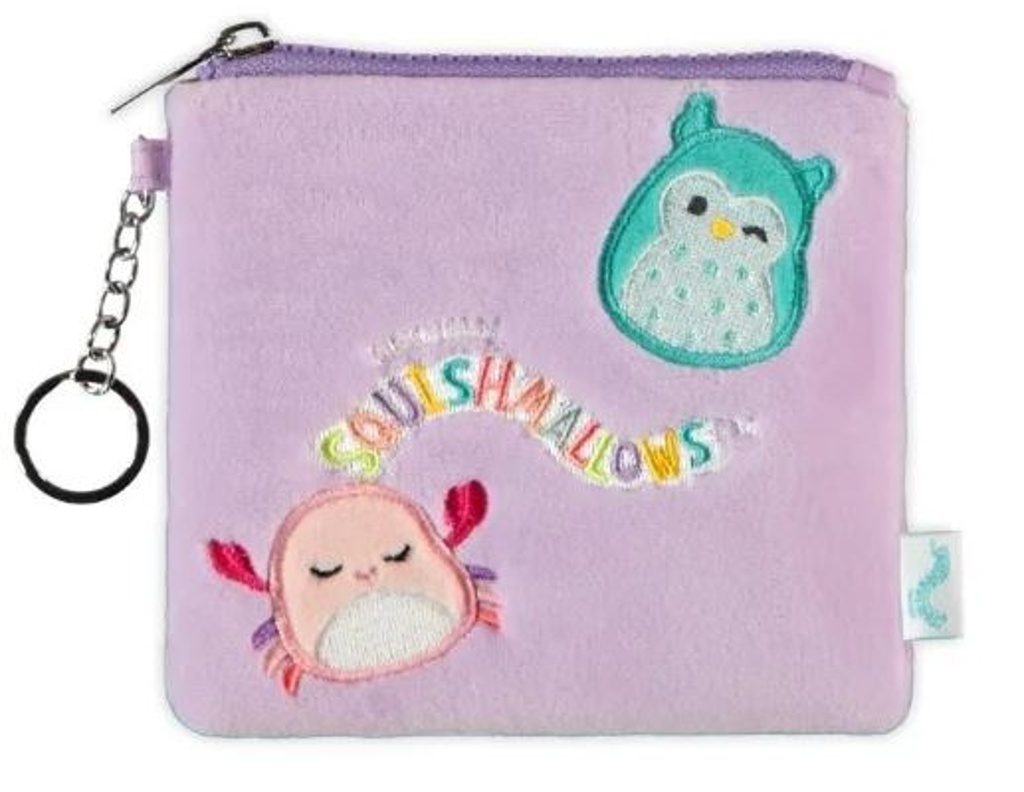 Squishmallows peněženka fialová