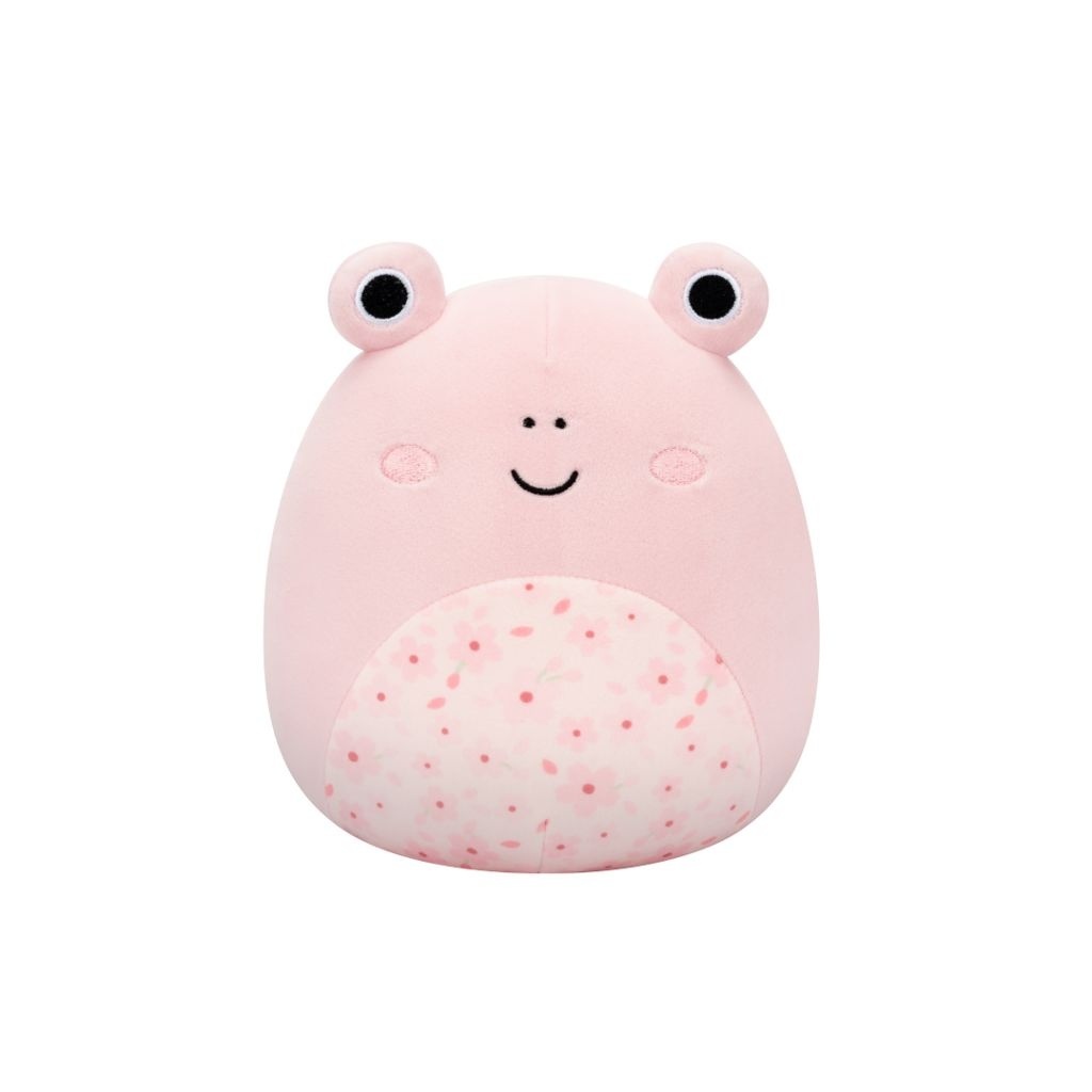 Squishmallows Růžová žába Kline