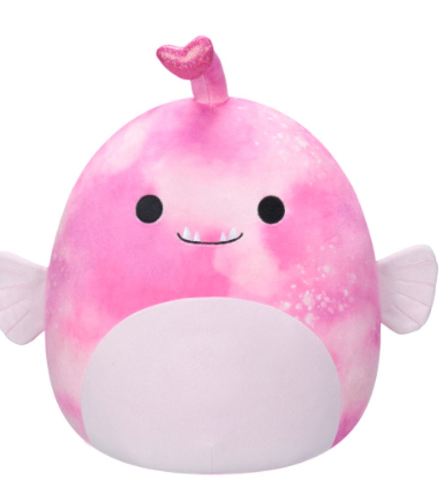 Squishmallows Růžový ďas Sy