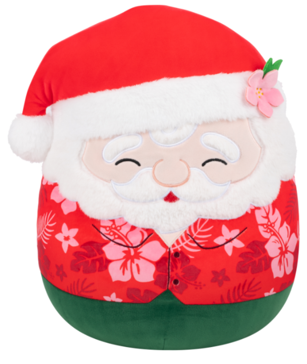 SQUISHMALLOWS Santa v havajské košili