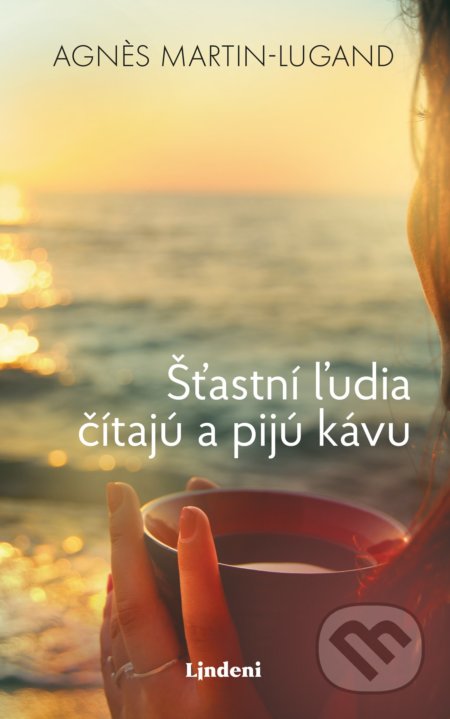 Šťastní ľudia čítajú a pijú kávu