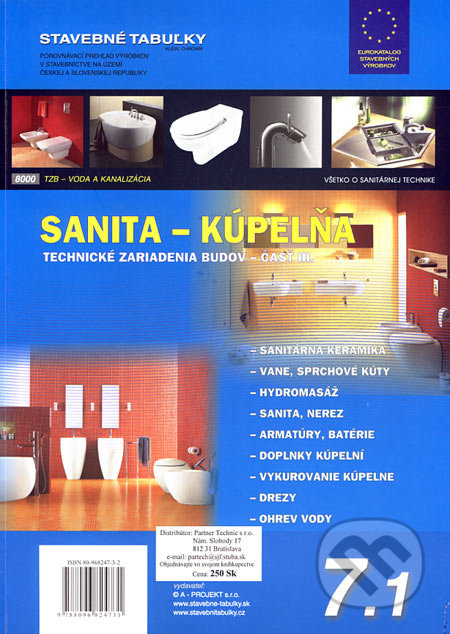 Stavebné tabuľky 7.1 (Sanita