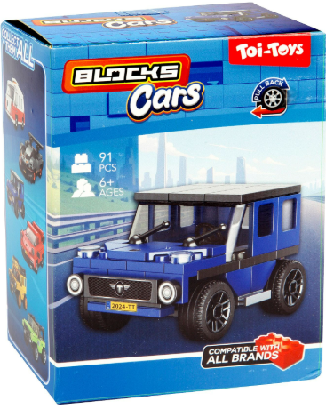 Stavebnice Blocks Cars