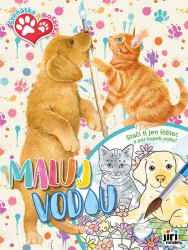 Maluj vodou: Štěňátka a koťátka