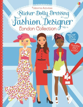 Sticker Dolly Dressing Fashion Designer
