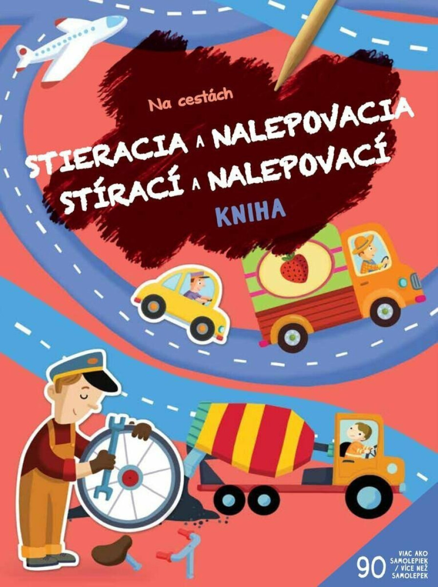 Stieracia a nalepovacia kniha Na cestách